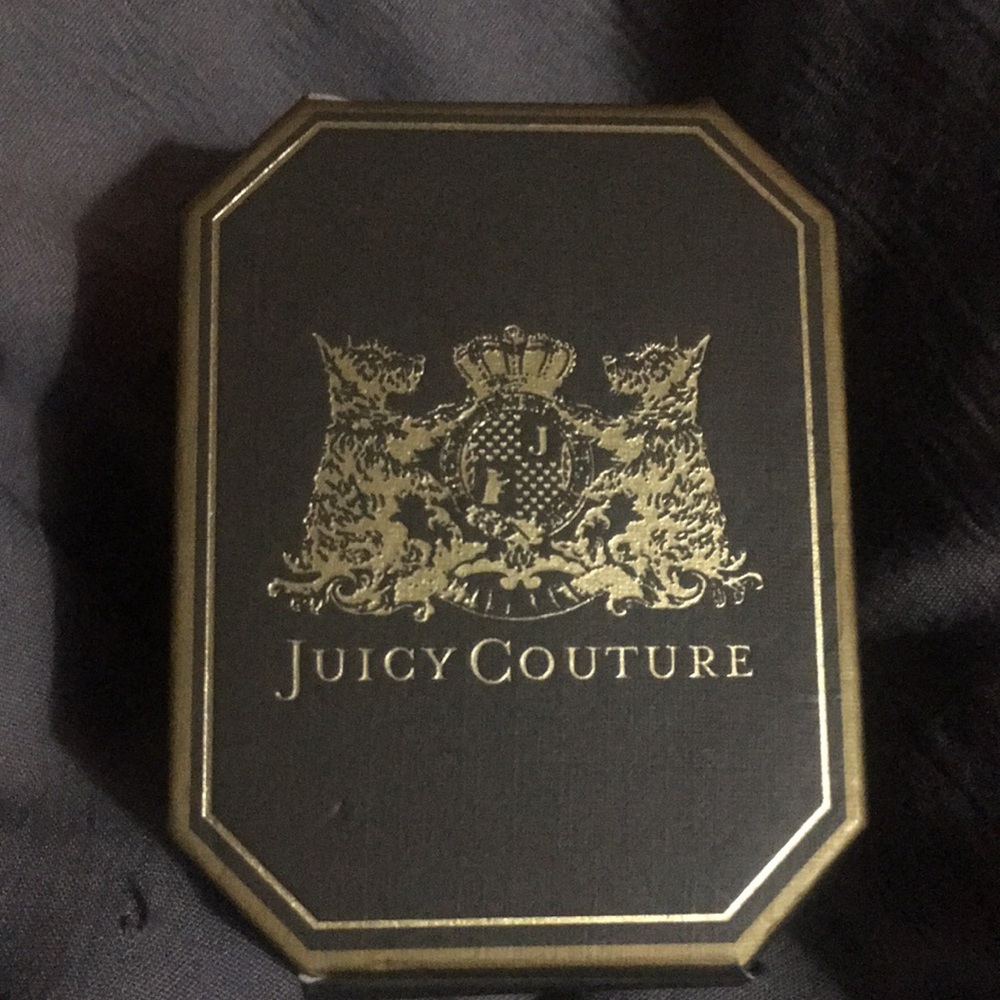 Juicy Couture pink princess earrings